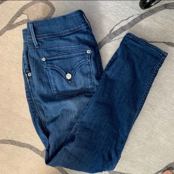 Hudson Jeans Denim - Hudson Collin Flap Skinny Ankle Jeans